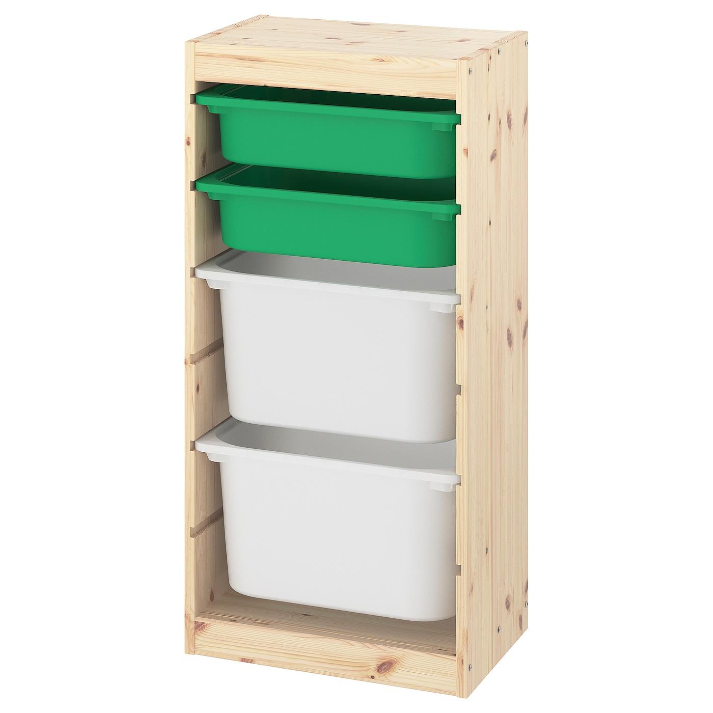 Купить Стеллаж с контейнерами TROFAST 59337811 IKEA (ИКЕА ТРУФАСТ) ᐈ ...