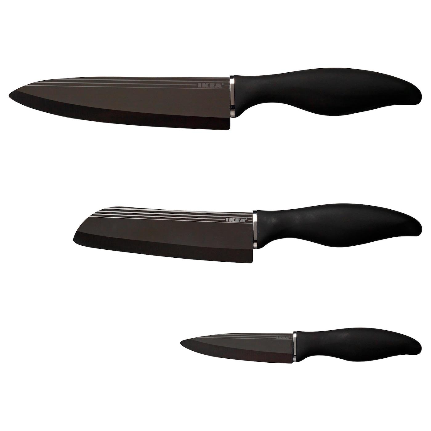 Купить Набор ножей KNIVSKARP 502.515.38 IKEA (ИКЕА КНИВСКАРП) ᐈ DODOMY ...