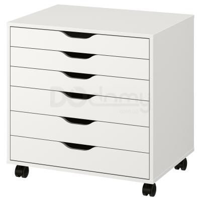 Комод на колесах ALEX 804.854.23 IKEA (ИКЕА АЛЕКС), фото 1