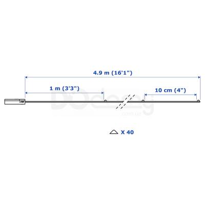 Гирлянда VISSVASS 404.141.02 IKEA (ИКЕА ВИССВАСС), фото 5