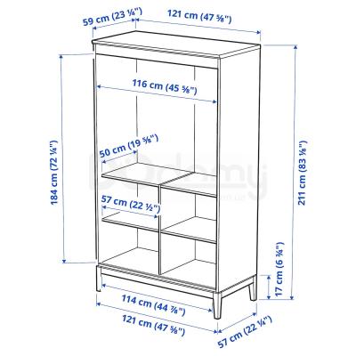 Шафа IDANÄS 604.588.35 IKEA (ИКЕА ИДАНАС), фото 7