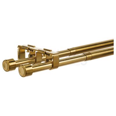 Комплект двойных карнизов BEKRAFTA 204.897.06 IKEA (ИКЕА BEKRÄFTA), фото 1