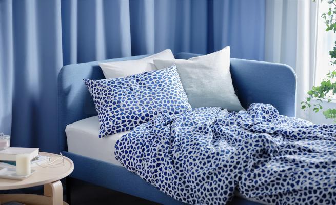 Комплект постільної білизни KVASTFIBBLA 304.931.85 IKEA (ИКЕА КВАСТФИББЛА), фото 6