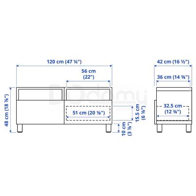 BESTA 691.883.11 IKEA (ИКЕА БЕСТО), фото 7