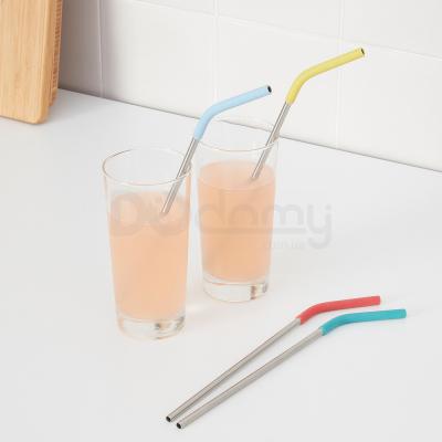 Набір трубочок з щіточкою FÖRTÄRING 604.621.25 IKEA (ИКЕА ФЁРТЕРИНГ), фото 2