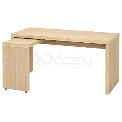 Стіл письмовий з висувною панеллю MALM 702.141.92 IKEA (ИКЕА МАЛЬМ), фото 9