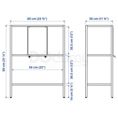 Стелаж BAGGEBO 604.899.45 IKEA (ИКЕА БАГГЕБО), фото 5