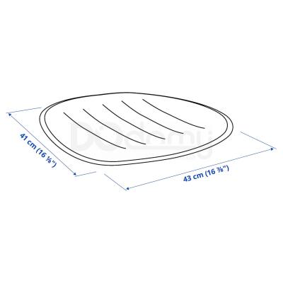 Подушка для крісла PYNTEN 304.732.05 IKEA (ИКЕА ПИНТЕН), фото 4