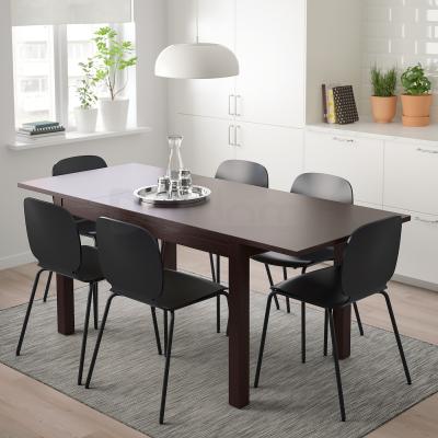 Комплект стіл і стільці  LANEBERG/SVENBERTIL 993.047.95 IKEA (ИКЕА LANEBERG / SVENBERTIL), фото 3