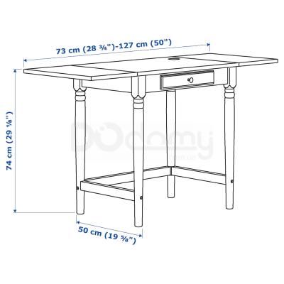 Стол INGATORP 303.619.34 IKEA (ИКЕА ИНГАТОРП), фото 7