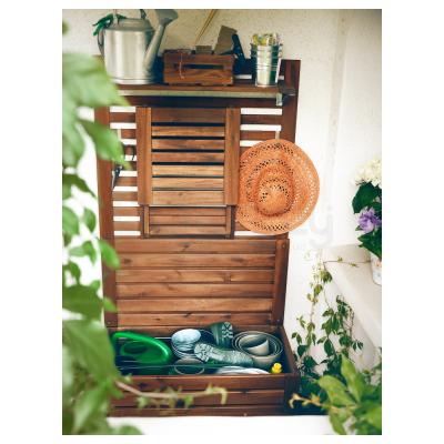 Садовая скамья с панелью и полкой APPLARO 199.174.02 IKEA (ИКЕА ЭПЛАРО), фото 7