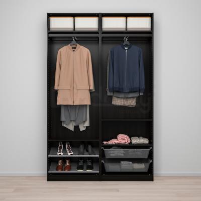 Шафа з дзеркальними дверима PAX/AULI 093.301.19 IKEA (ИКЕА ПАКС / АУЛИ), фото 2