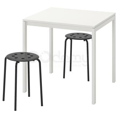Комплект Стіл і стільці  MELLTORP / MARIUS 990.117.64 IKEA (ИКЕА MELLTORP / МАРИУС), фото 1