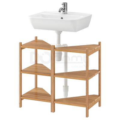 Угловой стеллаж с раковиной RAGRUND / TYNGEN 592.921.67 IKEA (ИКЕА РОГРУНД / ТИНГЕН), фото 1