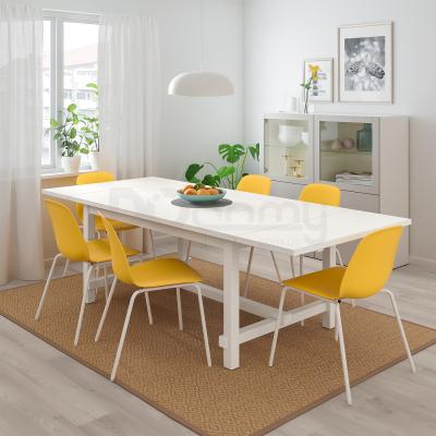 Комплект Стіл і Стільці NORDVIKEN/LEIFARNE 393.051.80 IKEA (ИКЕА NORDVIKEN / LEIFARNE), фото 4