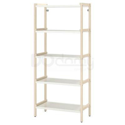 EKENABBEN Відкрита книжкова шафа 70x34x154 cm, фото 1