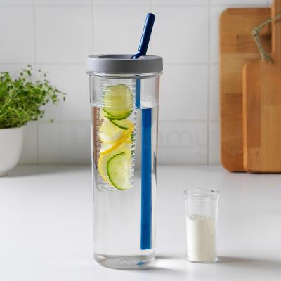 Бутылка с инфузером и трубочкой UPPLADDA 804.153.07 IKEA (ИКЕА УППЛАДДА), фото 5