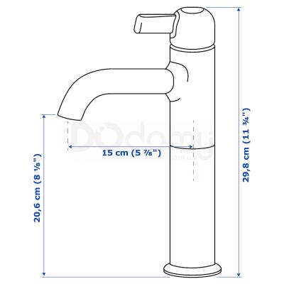 Смеситель VOXNAN 603.430.57 IKEA (ИКЕА ВОКСНАН), фото 6