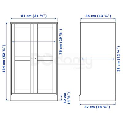 Вітрина HAVSTA 692.751.10 IKEA (ИКЕА ХАВСТА), фото 7