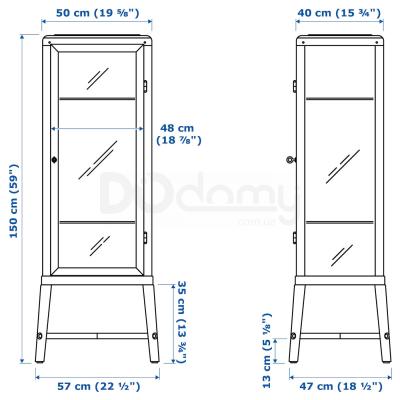 Витрина FABRIKOR 002.422.78 IKEA (ИКЕА ФАБРИКОР), фото 5