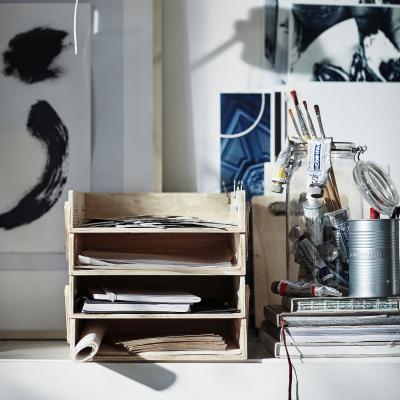 Лоток для бумаг KLAMMEMACKA 504.288.20 IKEA (ИКЕА КЛЕММЕМАККА), фото 5