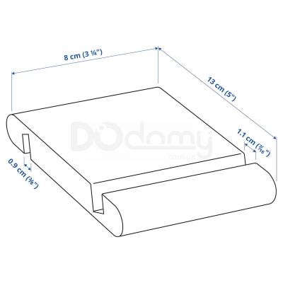 Підставка BERGENES 104.579.99 IKEA (ИКЕА БЕРГЕНЕС), фото 6