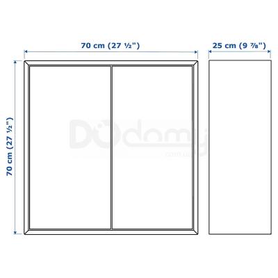 Комбінація навісної шафи EKET 393.860.58 IKEA (ИКЕА ЭКЕТ), фото 8