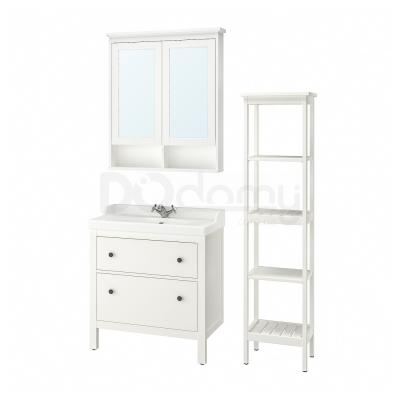Комплект мебели для ванной HEMNES / RATTVIKEN 793.881.21 IKEA (ИКЕА ХЕМНЭС / RÄTTVIKEN), фото 1