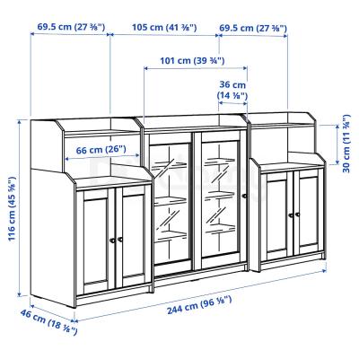 HAUGA 893.886.44 IKEA (ИКЕА HAUGA), фото 7