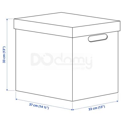 Коробка с крышкой TRYCK 003.186.97 IKEA (ИКЕА ТРЮК), фото 2
