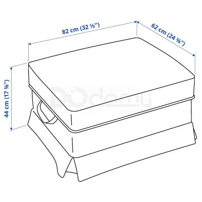 EKTORP 593.199.11 IKEA (ИКЕА ЭКТОРП), фото 6