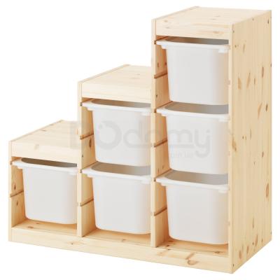 Комбінація для зберігання TROFAST 891.020.95 IKEA (ИКЕА ТРУФАСТ), фото 1