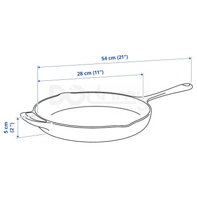Сковорода VARDAGEN 104.373.03 IKEA (ИКЕА ВАРДАГЕН), фото 25