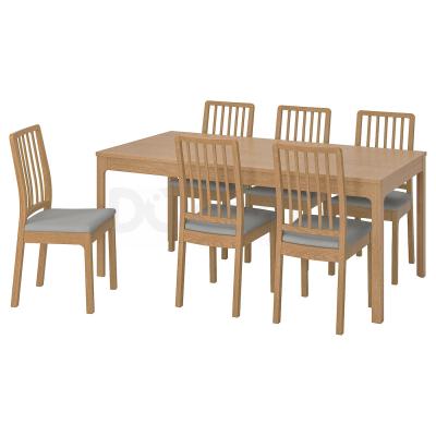 Набор стол и 6 кресел EKEDALEN / EKEDALEN 292.968.50 IKEA (ИКЕА EKEDALEN / EKEDALEN), фото 1