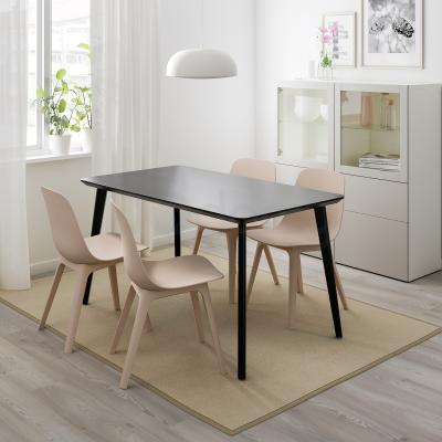Комплект Стол и стулья LISABO / IDOLF 192.521.87 IKEA (ИКЕА LISABO / IDOLF), фото 3