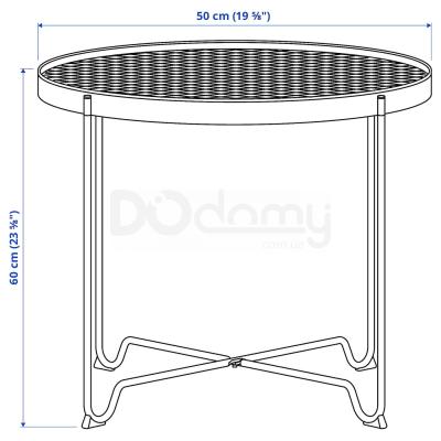 Журнальный столик KROKHOLMEN 604.554.03 IKEA (ИКЕА KROKHOLMEN), фото 3