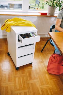 Тумба на колесах MICKE 902.130.78 IKEA (ИКЕА МИККЕ), фото 5