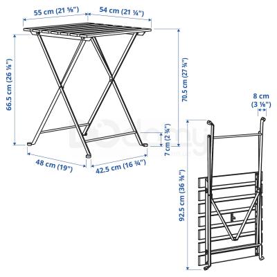 Садовий стіл TÄRNÖ 700.954.29 IKEA (ИКЕА TÄRNÖ), фото 8
