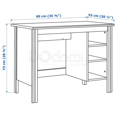 Стіл BRUSALI 70302301 IKEA (ИКЕА БРУСАЛИ), фото 4
