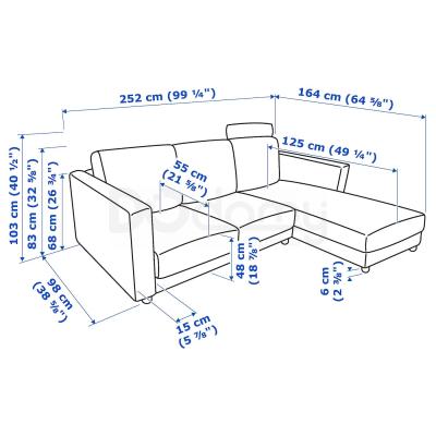 VIMLE 893.991.24 IKEA (ИКЕА ВИМЛЕ), фото 8
