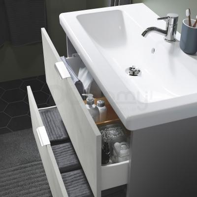 Тумба під раковину з 2 ящиками ENHET/TVÄLLEN 593.364.25 IKEA (ИКЕА ENHET / TVÄLLEN), фото 3
