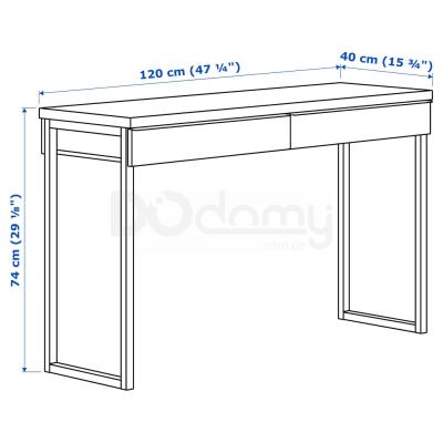 Стіл BESTÅ BURS 702.453.39 IKEA (ИКЕА БЕСТО БУРС), фото 5