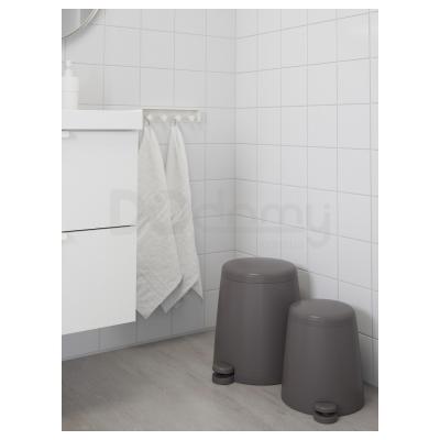 Відро з відкидною кришкою SNÄPP 302.454.21 IKEA (ИКЕА СНЭПП), фото 4