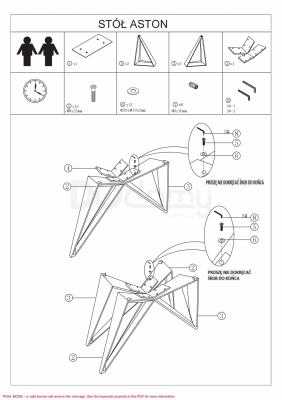 Стол Signal ASTON 200X100, фото 3