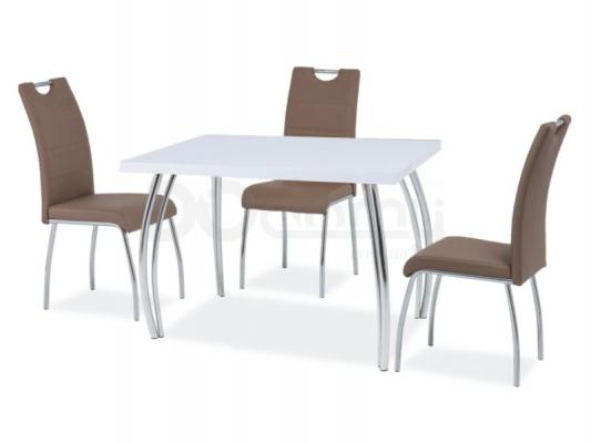 Стіл SIGNAL SK-2 білий /Хром 102x64, фото 1