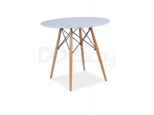 Стол Signal SOHO Белый/Бук 90X90, фото 1