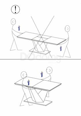 Стіл SIGNAL Alaras 160x90(220), фото 2