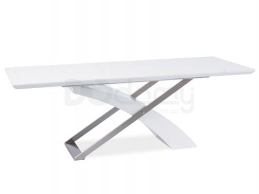 Стіл SIGNAL ARTIS білий 160(220)x90, фото 1