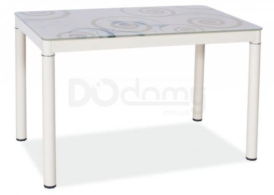 Стіл SIGNAL DAMAR Kремовий 100X60, фото 1