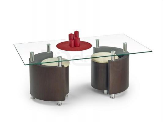 Журнальний столик HALMAR ANGEL венге, фото 1